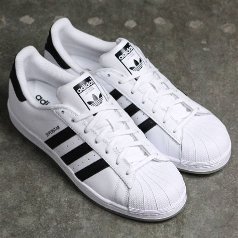 adidas Superstar White Black Men's 